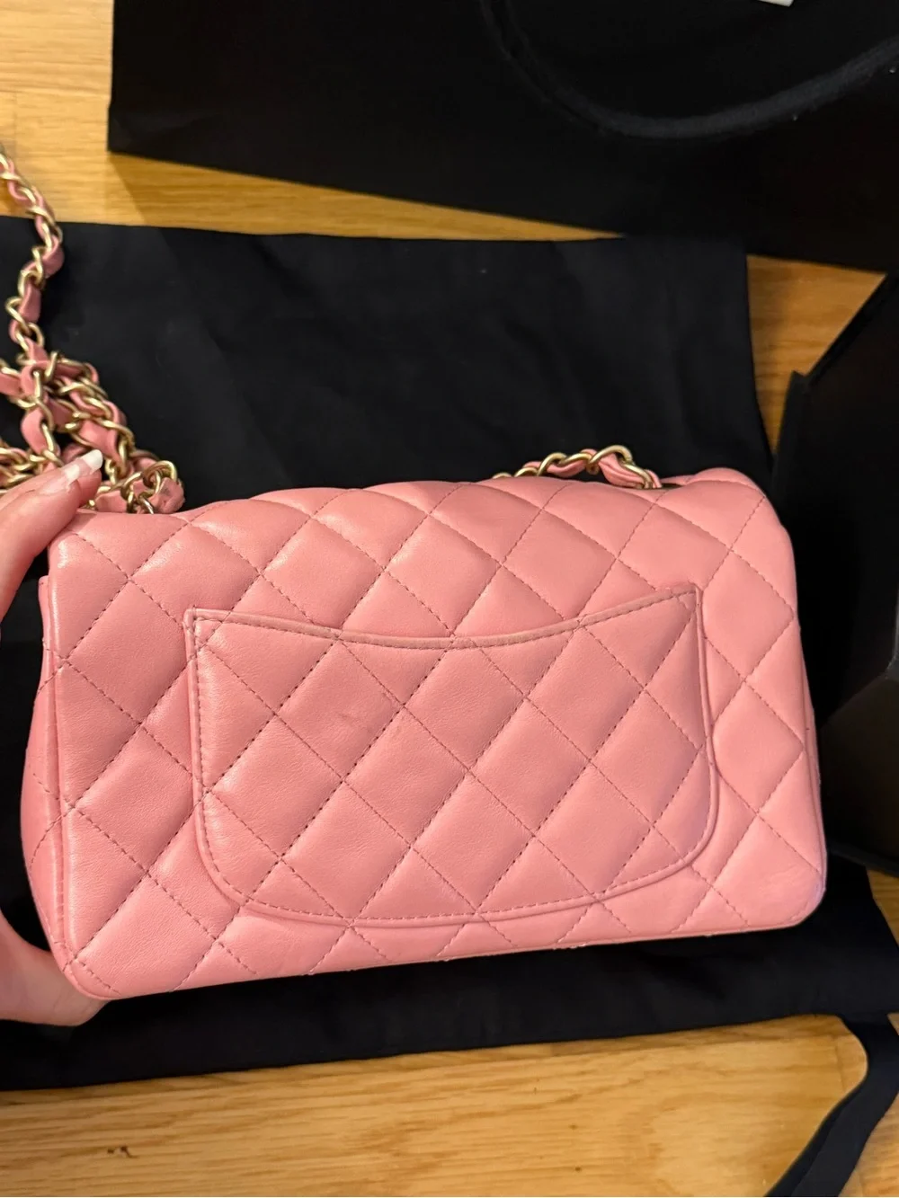 CHANEL gold hardware